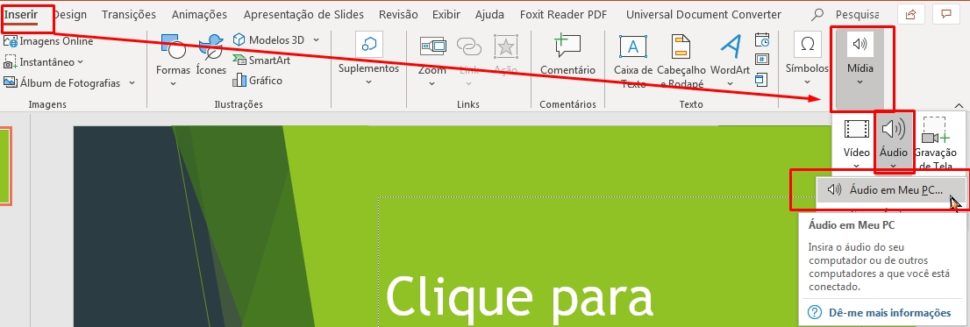 Como Fazer Para Colocar Música no PowerPoint - Ninja do Excel