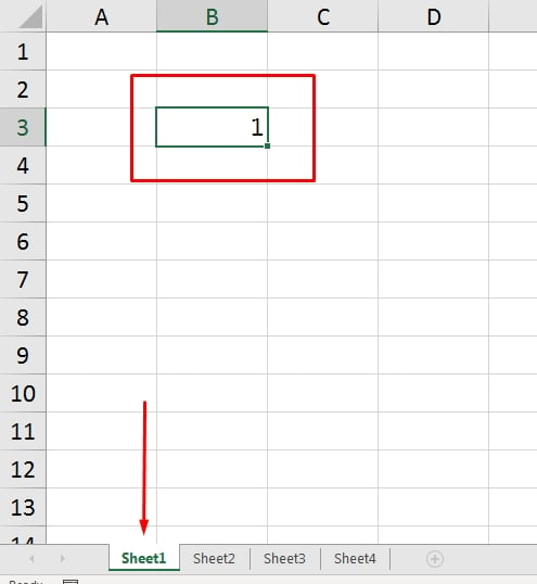Função SHEET no Excel, posição