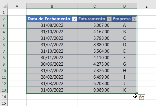 Colar Tabela Como Imagem no Excel