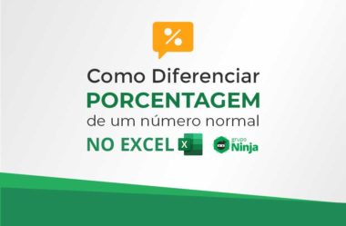 Como Diferenciar Porcentagem de um Número Normal no Excel