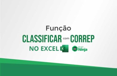 Função CLASSIFICAR Com CORRESP no Excel 365