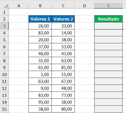 Soma Matricial no Excel 365