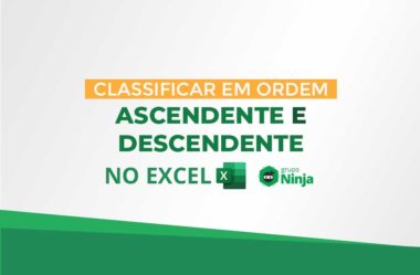 Classificar em Ordem Ascendente e Descendente no Excel 365