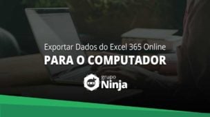 Como Exportar Dados do Excel 365 Online Para o Computador