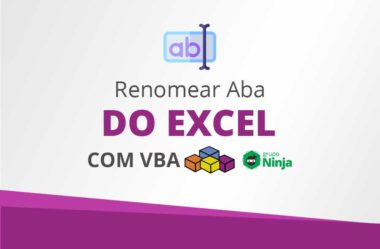 Como Renomear Aba do Excel Com VBA