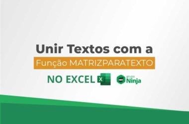 Unir Textos com a Função MATRIZPARATEXTO no Excel