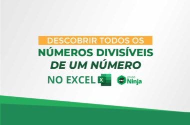 Números Divisíveis de um Número no Excel 365