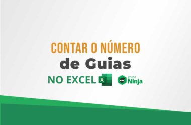 Como Contar o Número de Guias no Excel (Com a Função PLANS)