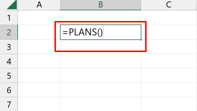 Número de Guias no Excel, plans