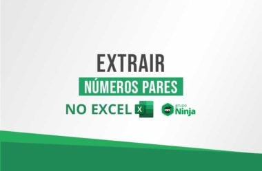 Extrair Números Pares no Excel 365 (Teste de Excel)