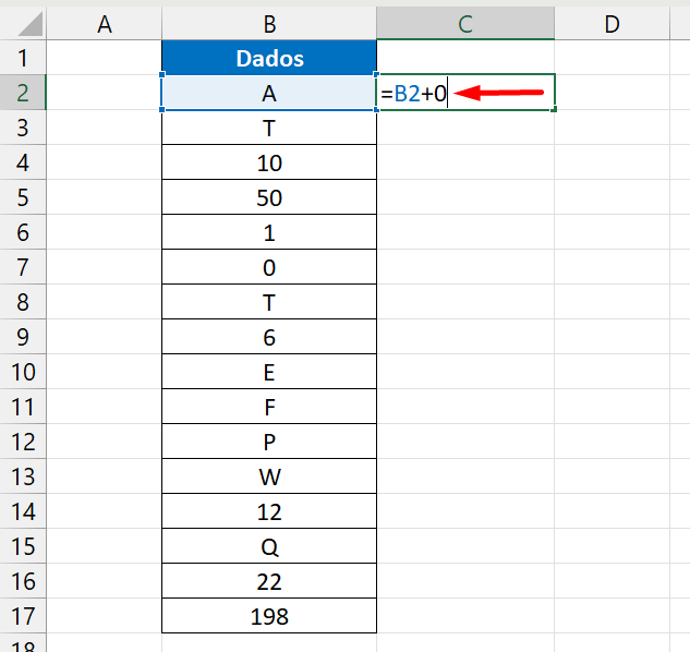 Identificar Números no Excel, soma