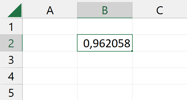 Números Aleatórios no Excel, resultado aleatório