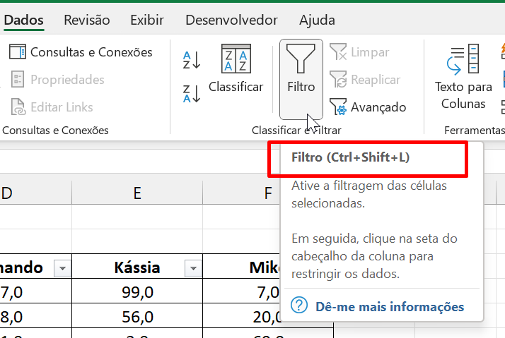 3 Formas de Remover os Filtros Em Tabelas do Excel