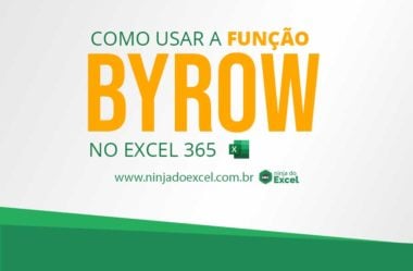 Como Usar a Função BYROW no Excel