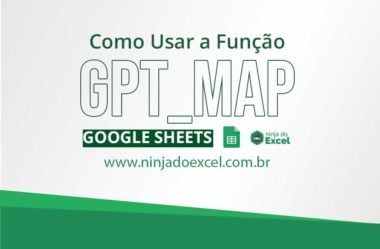Função GPT_MAP no Google Sheets