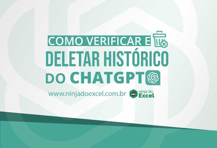 Como Verificar e Deletar Histórico do ChatGPT