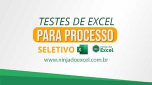 Testes de excel para processo seletivo