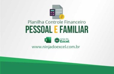 Planilha Controle Financeiro Pessoal e Familiar