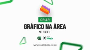 Criar GRÁFICO de ÁREA no Excel