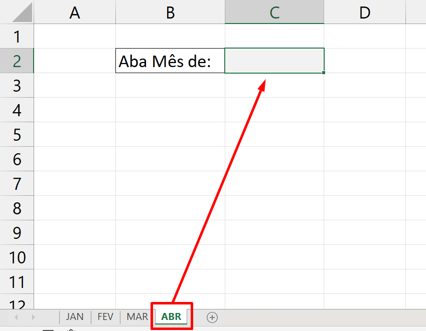 Copiar Nome da Aba do Excel