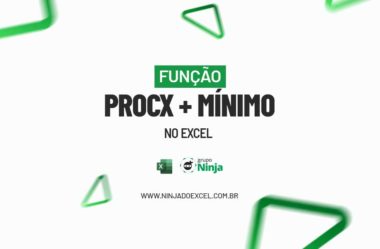 Função PROCX + MÍNIMO no Excel 365