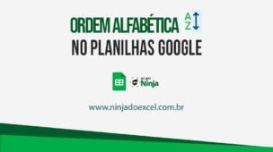 ORDEM ALFABÉTICA no Planilhas Google