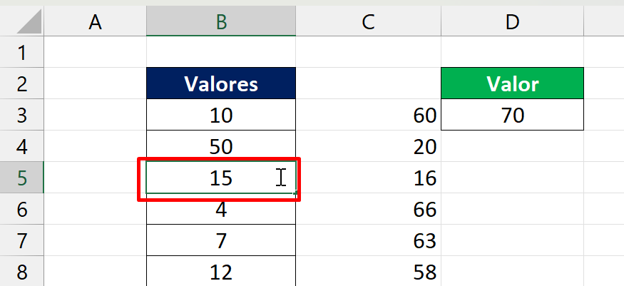 Como Encontrar o Maior Número Mais Próximo ao Valor Procurado no Excel