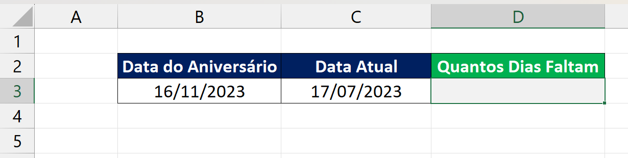 Calcular a Diferença Entre Datas