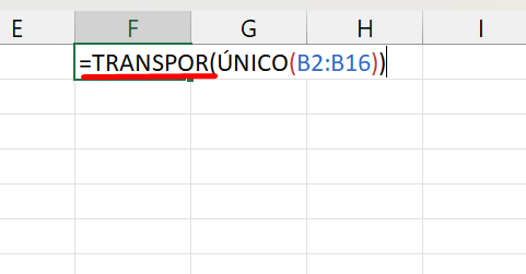 Agrupar Dados no Excel, transpor