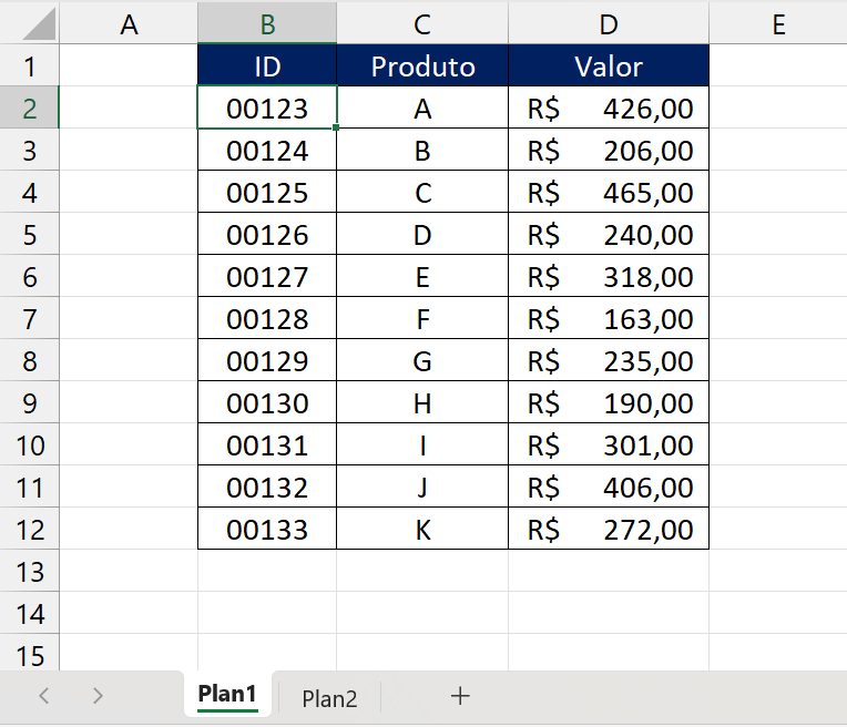 Comparar Duas Planilhas no Excel