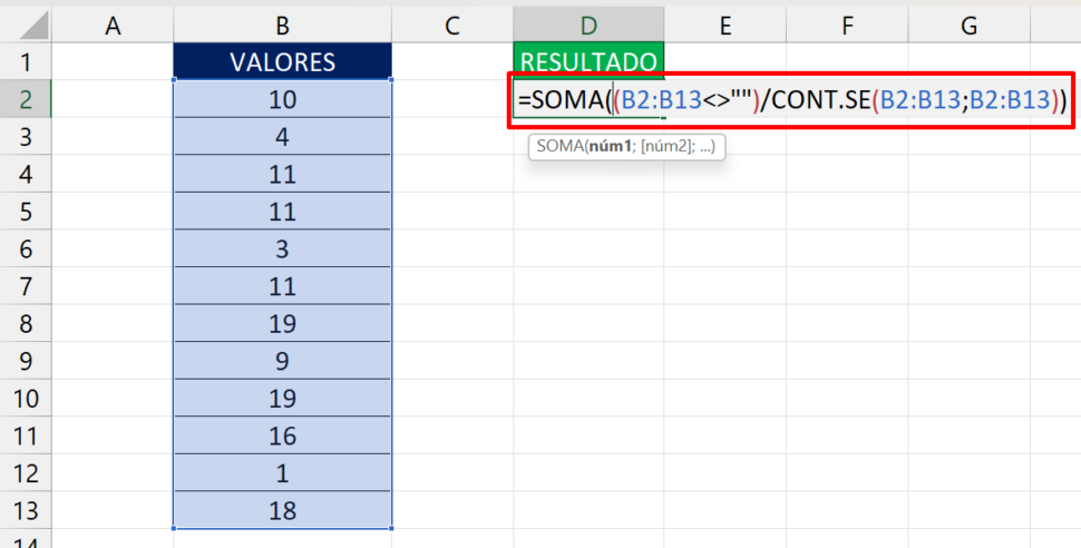 Fórmula Para Contar Valores Únicos Na Coluna Ou Tabela Ninja Do Excel 4066