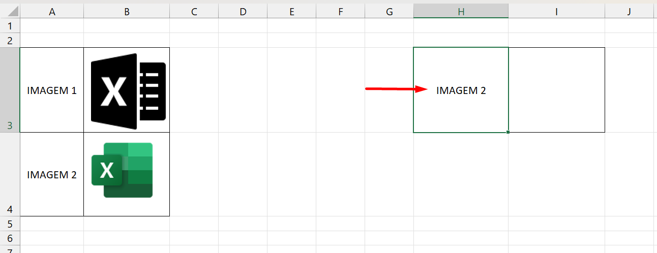 ÍNDICE e CORRESP com Imagens no Excel, nome