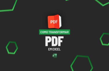 Como Transformar PDF em Excel