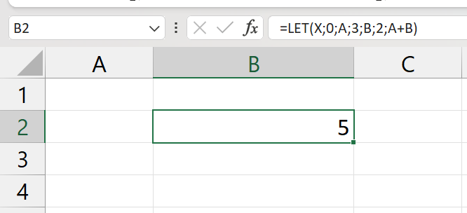 Cálculos com Textos no Excel, resultado let