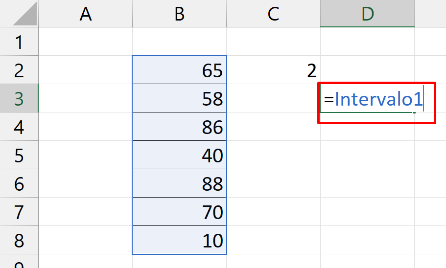 Inserir Variável no Excel, chamar variável