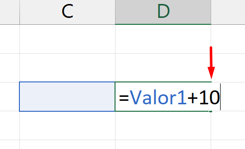 Inserir Variável no Excel, soma