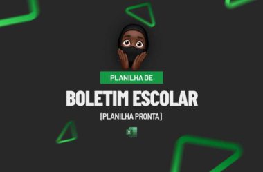 Boletim Escolar: Controle de Notas dos Alunos - Planilha Excel