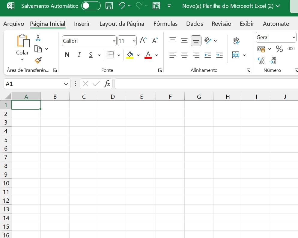 Planilha de Vendas no Excel
