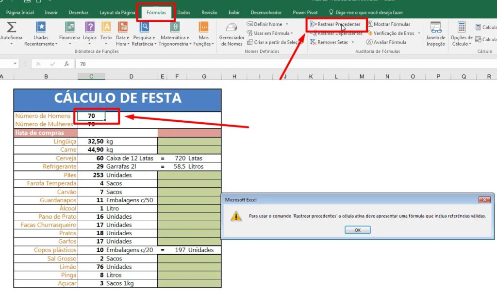 Como Fazer Auditoria De Fórmulas No Excel Videoaula E Passo A Passo Ninja Do Excel 1370