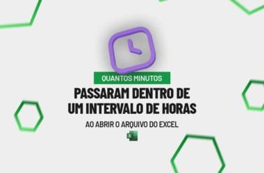 Quantos Minutos se Passaram Dentro de um Intervalo de Horas no Excel