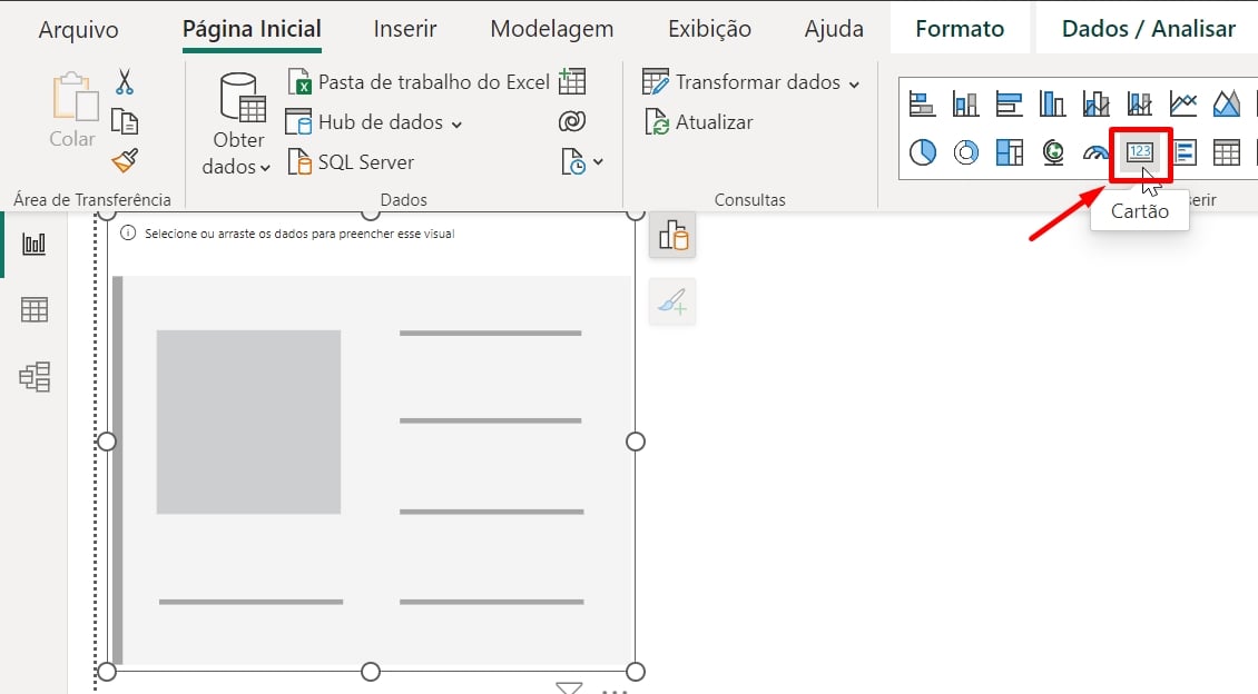 Função Datesbetween, criando cartão