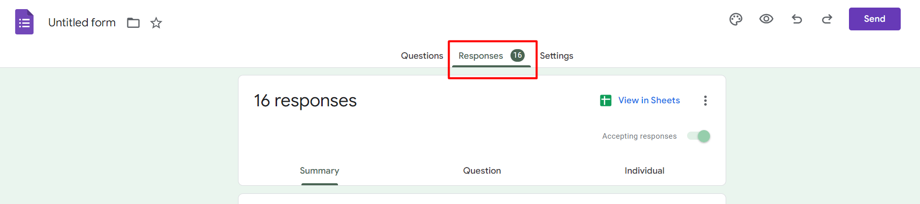 Respostas Obtidas com o Formulário Google Forms