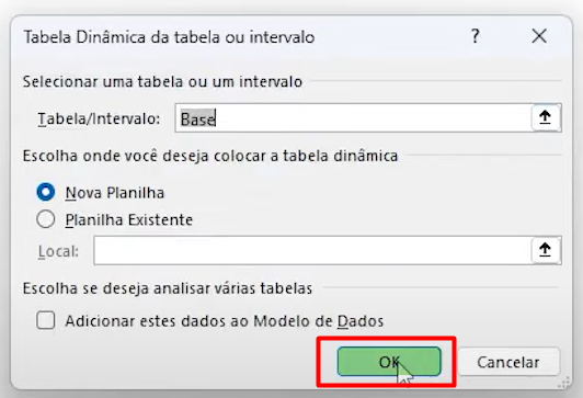 Como Criar Tabela Dinâmica no Excel