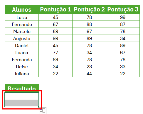 Aplicação da Função Modo Mult