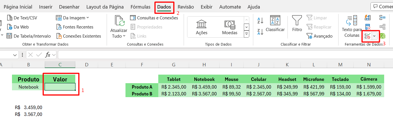 Relacionado a Lista Suspensa com o PROCX