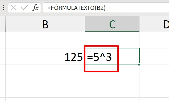 Separar os Expoentes de um Cálculo de Potenciação, resultado fórmulatexto
