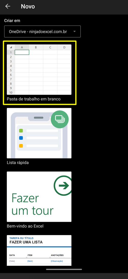 Como Criar uma Planilha no Celular