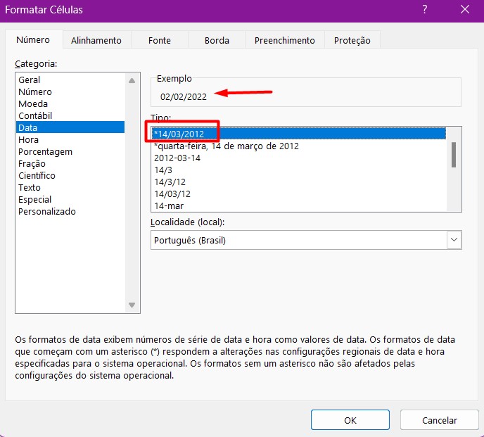 Como Alterar o Formato de Data