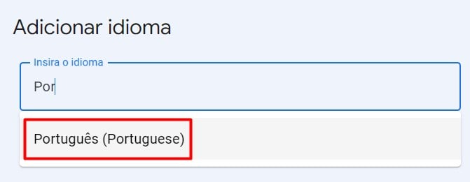 Alterando o Idioma no Google Sheets