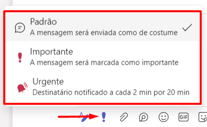 Formatar Mensagens do Chat do Teams